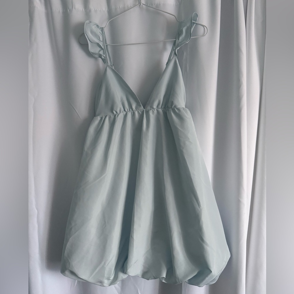 Women’s Baby Blue Flowy Dress